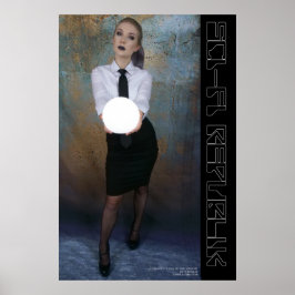 Póster Poster Orb de la NASA de la República de Sci-Fi
