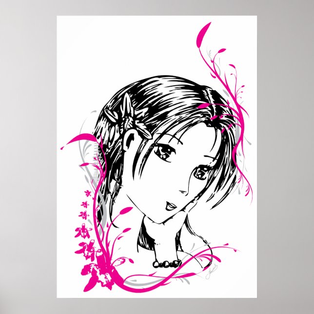 Póster Poster - Orchid (Frente)