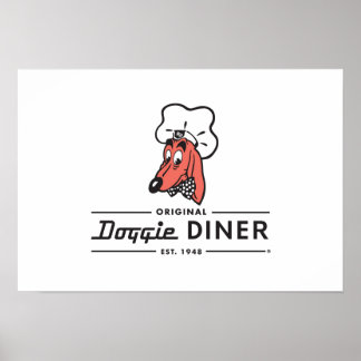 Póster Poster original DOGGIE DINER