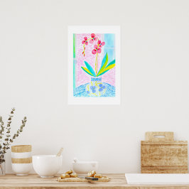 Póster Poster Orquídea Fresca