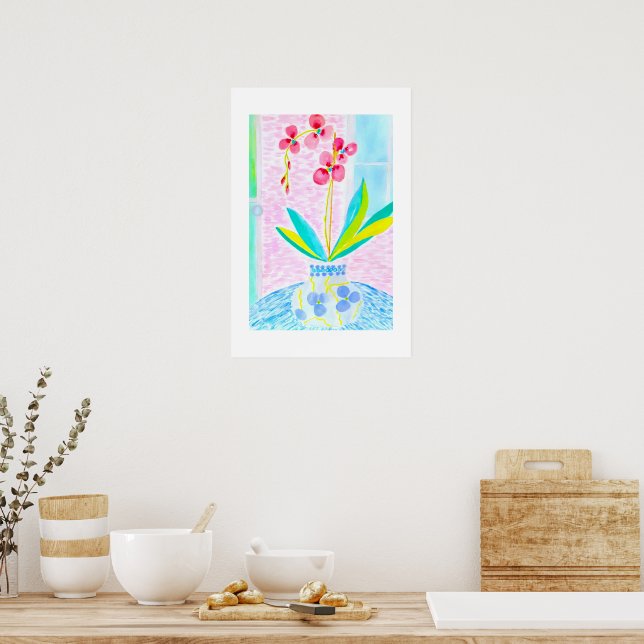 Póster Poster Orquídea Fresca (Cocina)