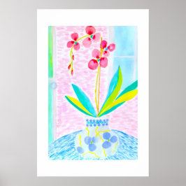 Póster Poster Orquídea Fresca