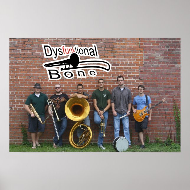 Póster Poster óseo disfunkcional (Frente)