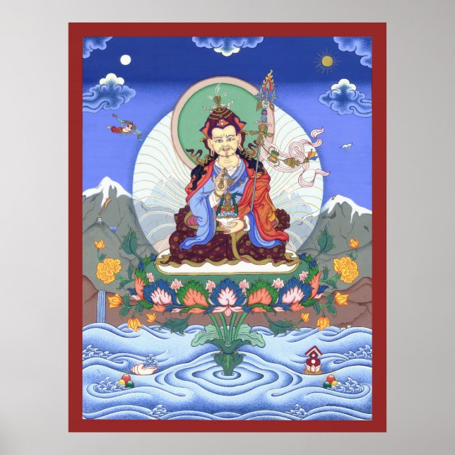 Póster POSTER Padmasambhava / Guru Rinpoche - de $14.25 (Frente)