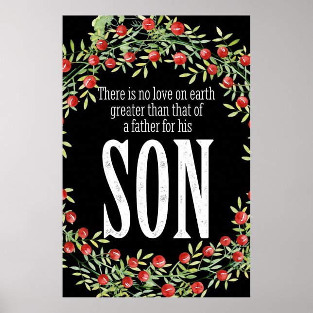 Póster Poster padre e hijo (Frente)