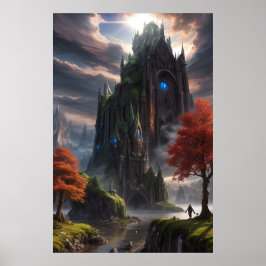 Póster Poster paisajístico de Fantasy