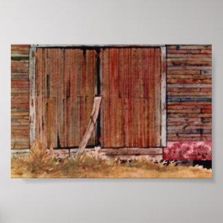 Póster Poster paisajístico del país