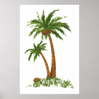Póster Poster PALM TREE 24X36"