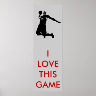 Póster Poster Panorámico de Baloncesto