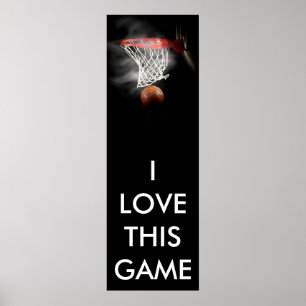 Póster Poster Panorámico de Baloncesto