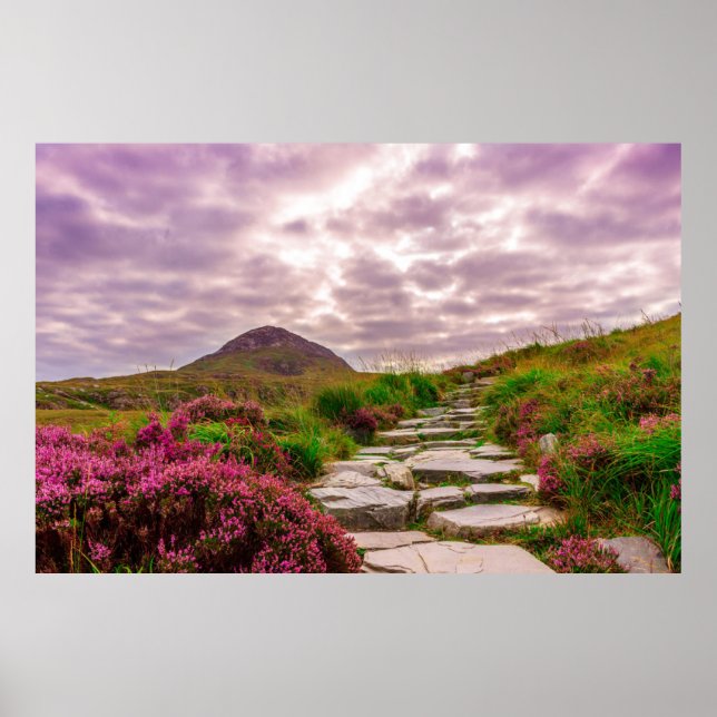 Póster poster panorámico de Irlanda (Frente)