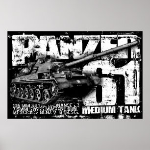 Póster Poster Panzer 61