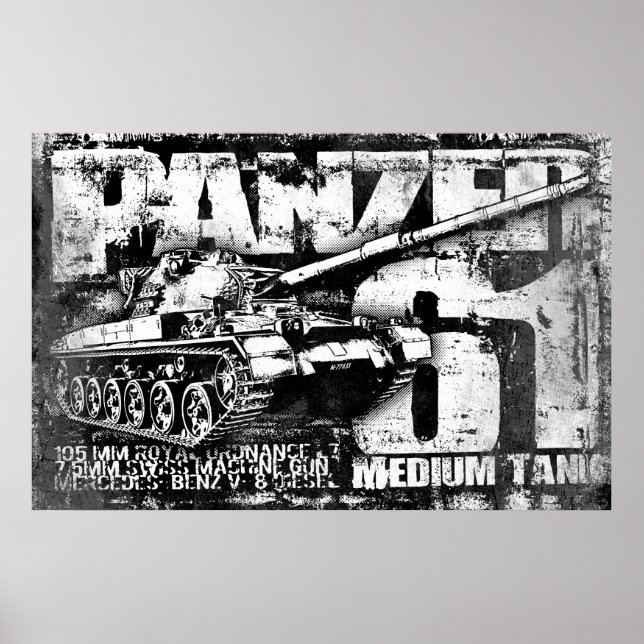 Póster Poster Panzer 61 (Frente)