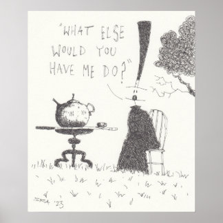 Póster Poster para beber té