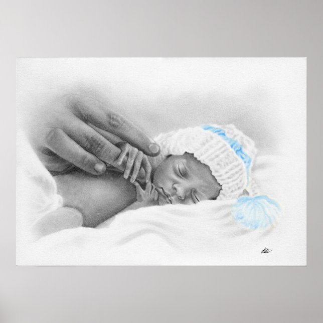 Póster Poster para dormir micro bebé (Frente)