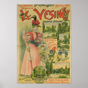 Póster Poster para el Chemins de Fer de a Le Vesinet