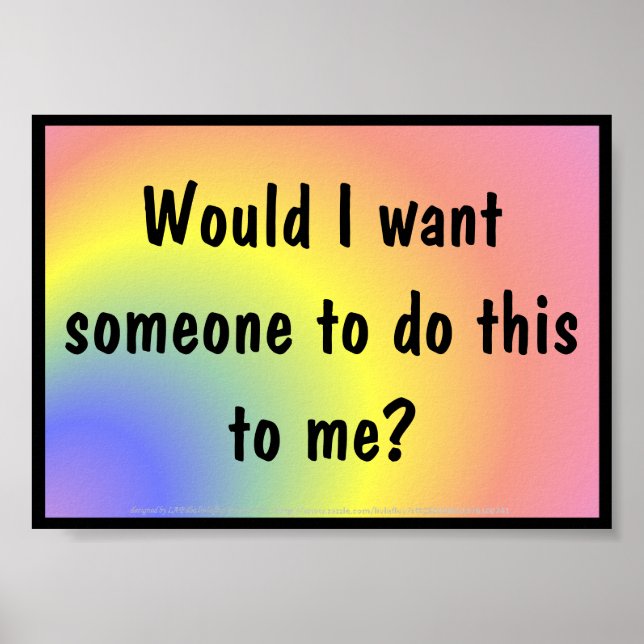 Póster Poster para el desarrollo de caracteres (Frente)