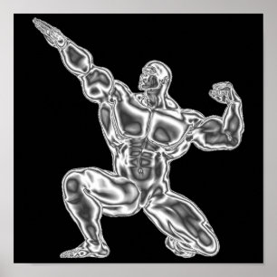 Póster Poster para hombre del Bodybuilding