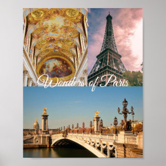 Póster Poster para los amantes de París