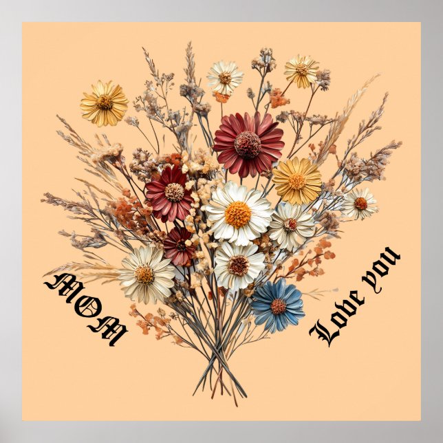 Póster Poster para mamá (Frente)