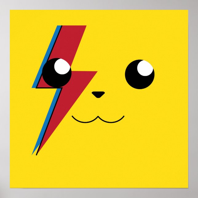 Póster Poster para parede Picachu (Frente)