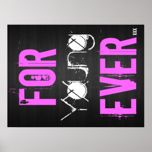 Póster Poster para siempre joven