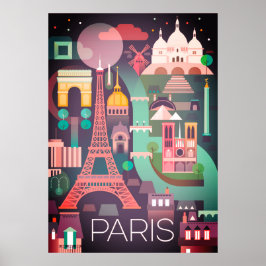 Póster Poster - París Francia