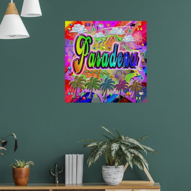 Póster Poster Pasadena Vista Express (Salón 1)