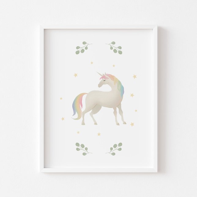 Póster Poster Pastel Unicorn (Subido por el creador)