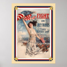 Póster Poster Patriotic USA Bonds