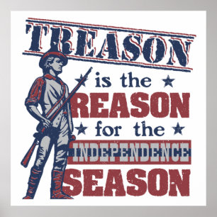 Póster Poster Patriótico - Vintage Americana