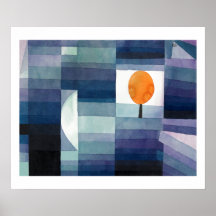 POSTER : PAUL KLEE : EL HARBINGER DE OTOÑO