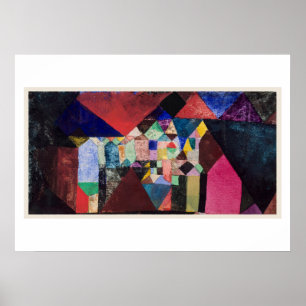 PÓSTER POSTER : PAUL KLEE : JEWEL MUNICIPAL