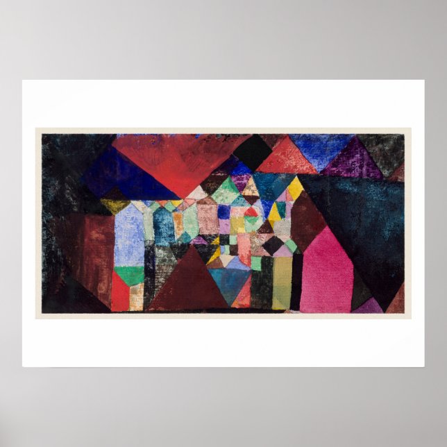PÓSTER POSTER : PAUL KLEE : JEWEL MUNICIPAL (Frente)