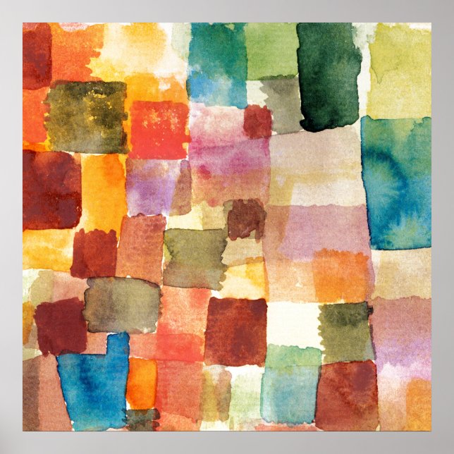 PÓSTER POSTER : PAUL KLEE : SIN TITULAR, 1914 (Frente)
