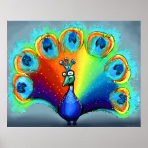 Póster Poster Peacock
