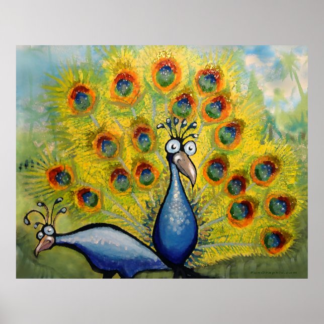 Póster Poster Peacocks (Frente)