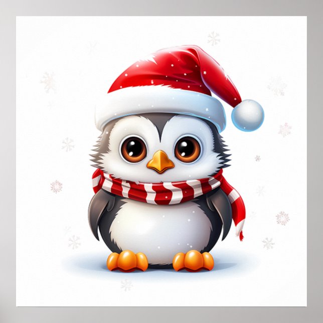 Póster Poster Penguin navidades (Frente)