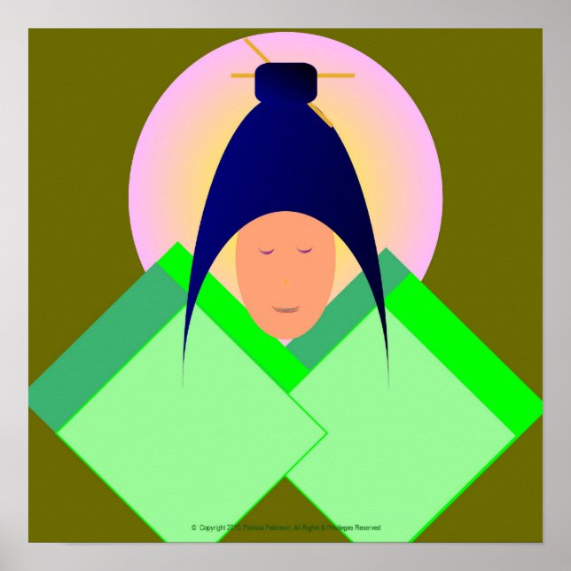 Póster Poster - Pensamientos de curación (Frente)