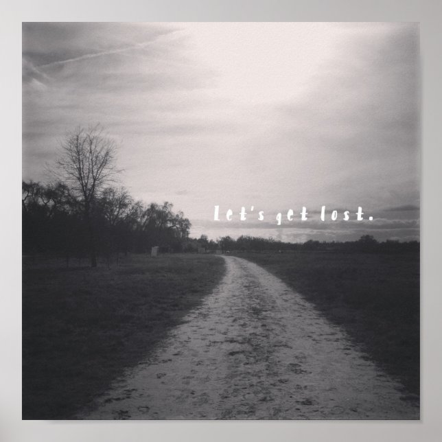 Póster Poster perdido (Frente)