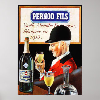 Póster Poster Pernod Fils