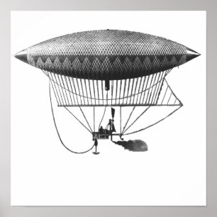 Póster Poster personal del dirigible
