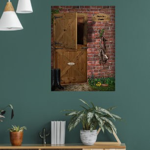 Póster Poster personal para los amantes de los caballos