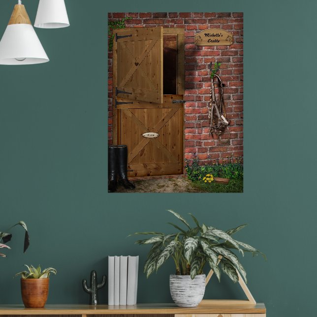 Póster Poster personal para los amantes de los caballos (Salón 1)