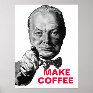 Póster Poster personalizada de Winston Churchill