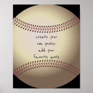 Póster poster personalizado añada su propio diseño de béi