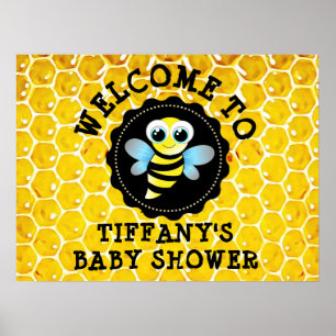 Póster Poster personalizado de abejorro o abeja de miel
