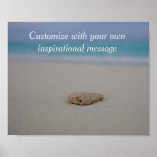 Póster Poster personalizado de cita personalizado