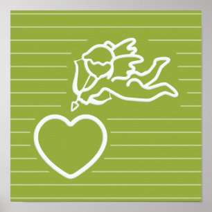 Póster Poster personalizado de Cupid Strikes