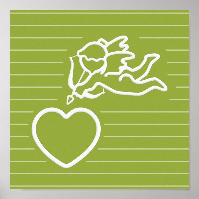 Póster Poster personalizado de Cupid Strikes (Frente)